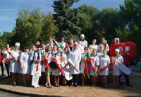22 сентября волонтеры- медики, приняли активное участие в Дне города Вольска.