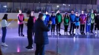 В Вольске стало традицией зиму встречать молодежно- спортивным праздником «Марафон на льду».